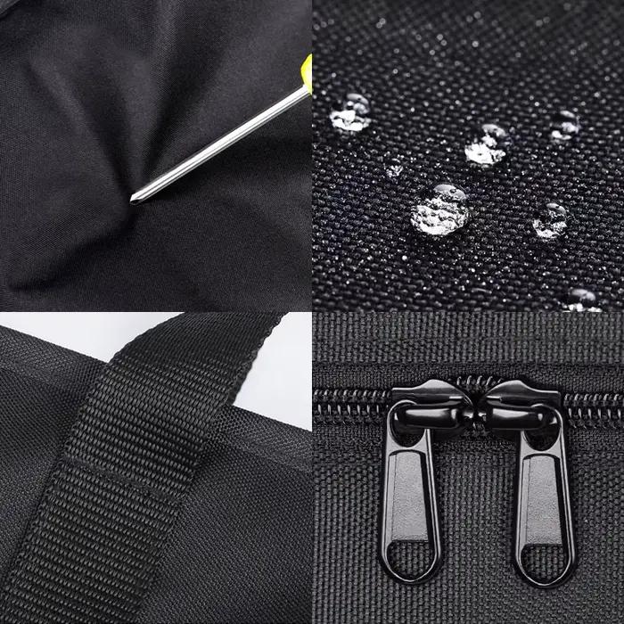 Sac rangement robuste grande capacité pour cannes pêche camping accessoires pêche transport pratique