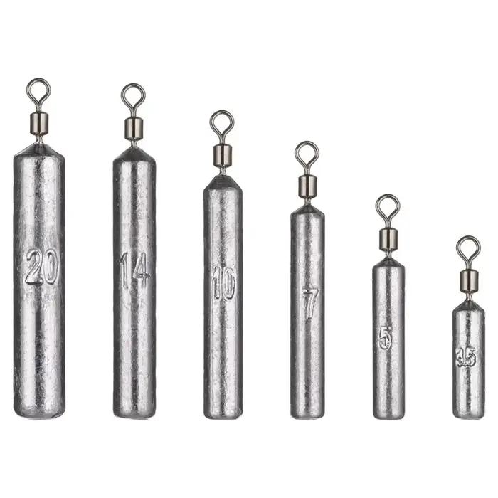 Lot de 5 plombs goutte d'eau pour la pêche de la carpe, 3.5g 5g 7g 10g