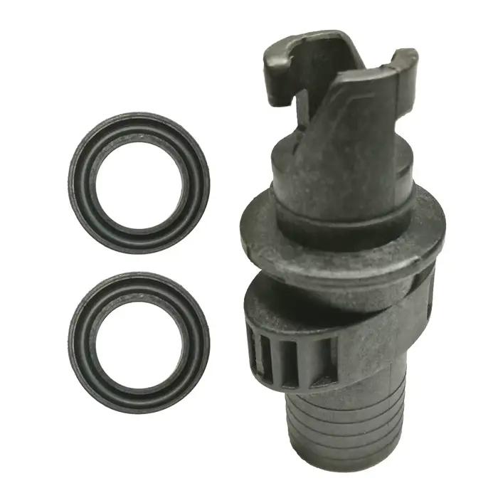 Adaptateur valve gonflage kayak pneumatique - Connecteur pompe à air pour bateau gonflable pêche