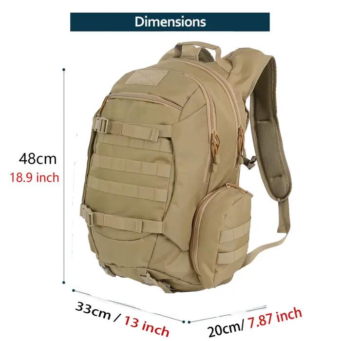 Sac à dos pêche chasse 45L étanche tactique randonnée trekking camping outdoor sac militaire sport