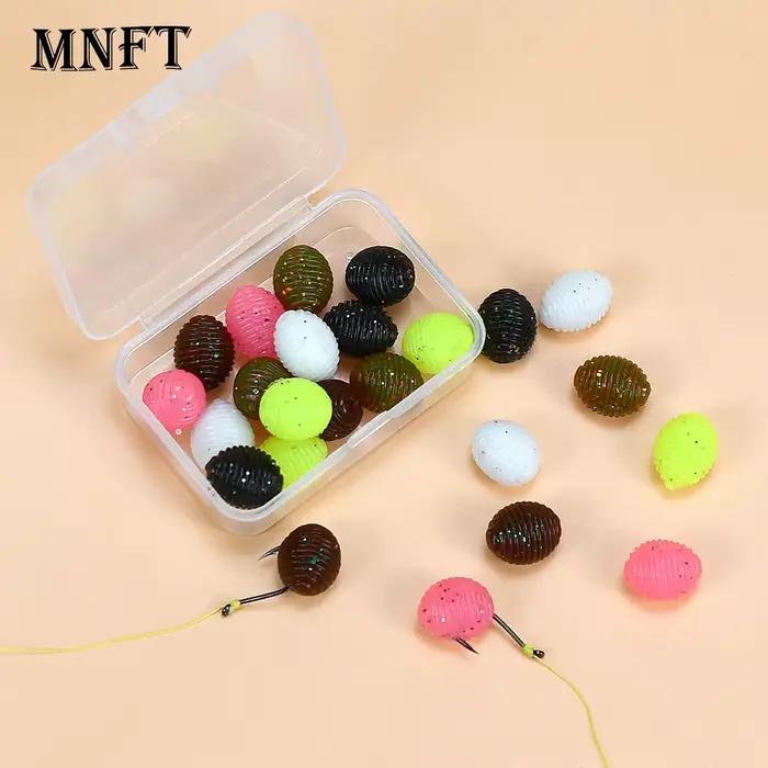 Appâts souples flottants 12pcs/boîte parfum intense - boules appât 1.5cm attracteur puissant