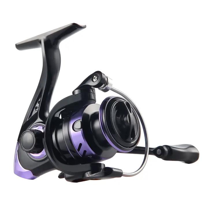 Moulinet spinning HAUT TON PurpleWind 500-7000 ratio 5.2:1 drag 13.2-21.6 pour pêche polyvalente