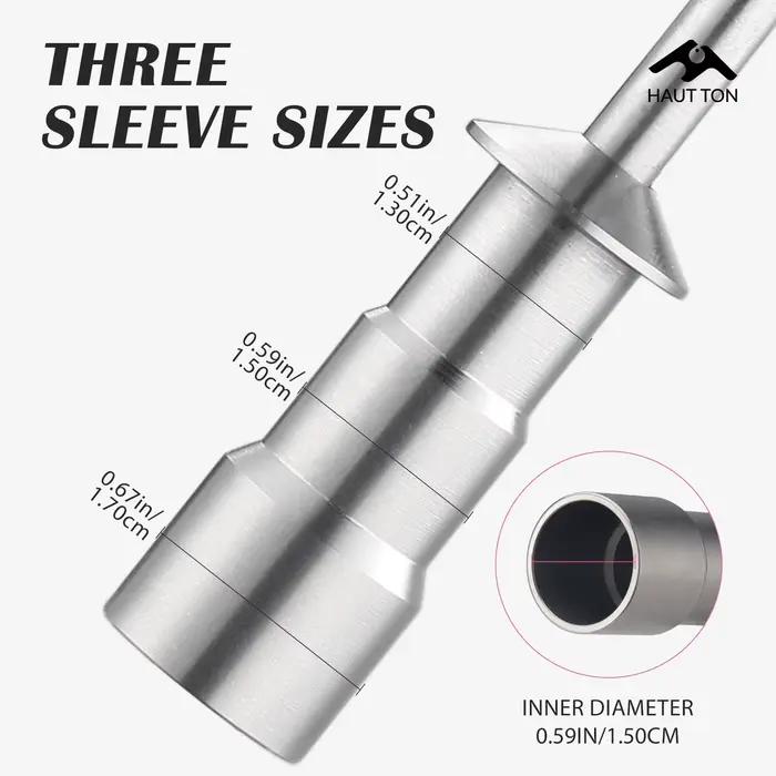 Correcteur d'hameçon calmar en acier inoxydable HAUT TON portable léger accessoire pêche