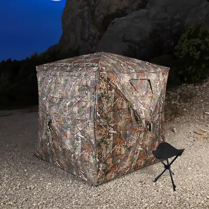 Affût de chasse pop-up 270° 2-3 personnes - Sac transport inclus pour chasse cerf et dinde