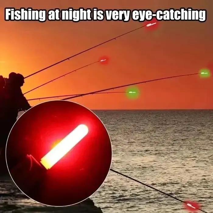 Lampe LED amovible étanche pour canne à pêche avec flotteur et pile CR425 accessoire pêche nocturne rocheuse