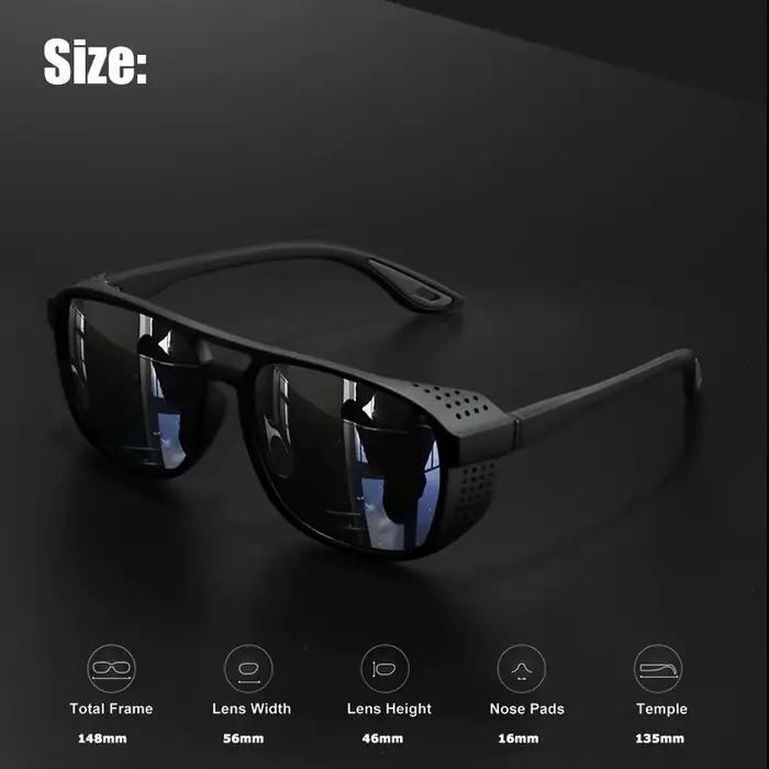 Lunettes de sport professionnelles polarisées - Protection UV400 et anti-vent pour cyclisme running