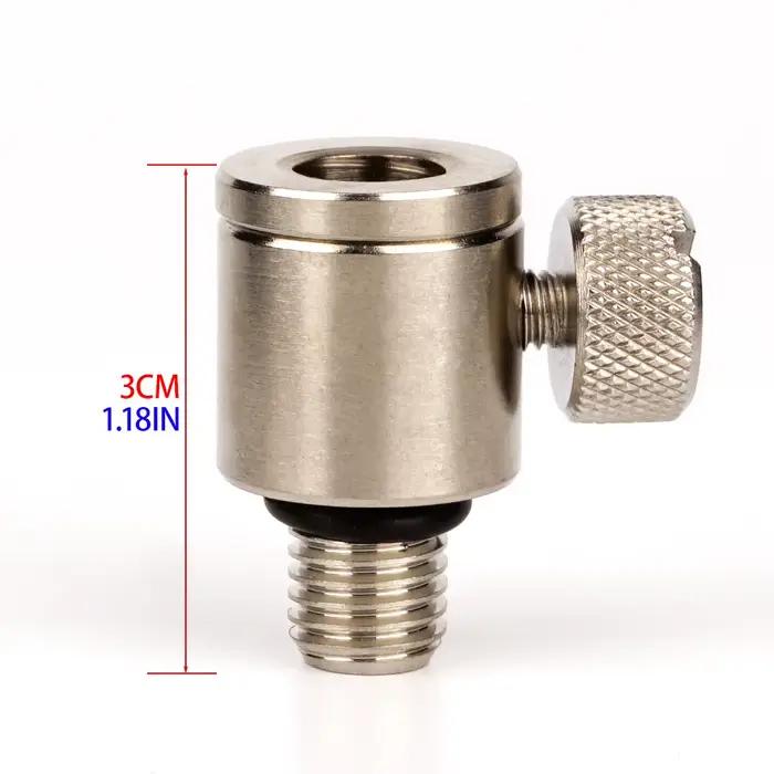 Connecteur rapide Hirisi AQ204 pour supports pêche - Accessoire alarmes et buzzer bars