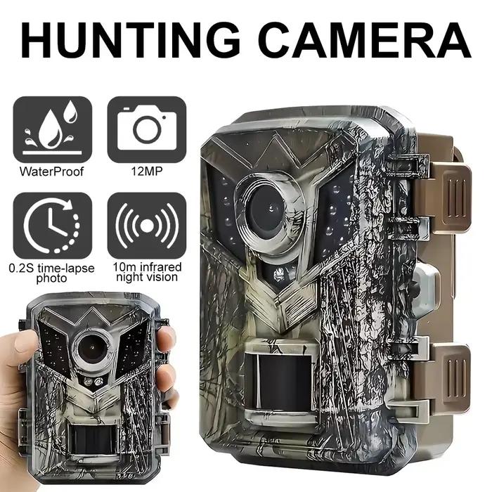 Mini caméra de chasse étanche avec vision nocturne 940nm pour monitoring faunique discret