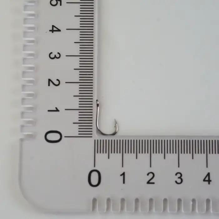 50 hameçons pré-montés Ackibbik pour pêche à la carpe avec ligne PE 3#-12# - Hooks micro taille