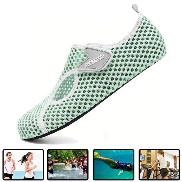 Chaussures aquatiques pêche unisex - Quick drying pour pêche en eau vive et plage