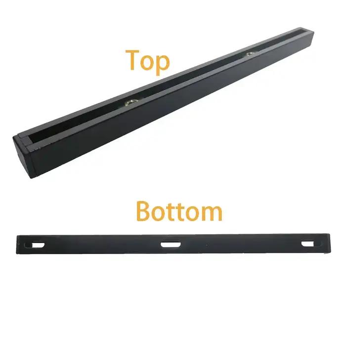 Rails coulissants aluminium pour kayak avec support canne à pêche - Accessoires fixation marine bateau gonflable
