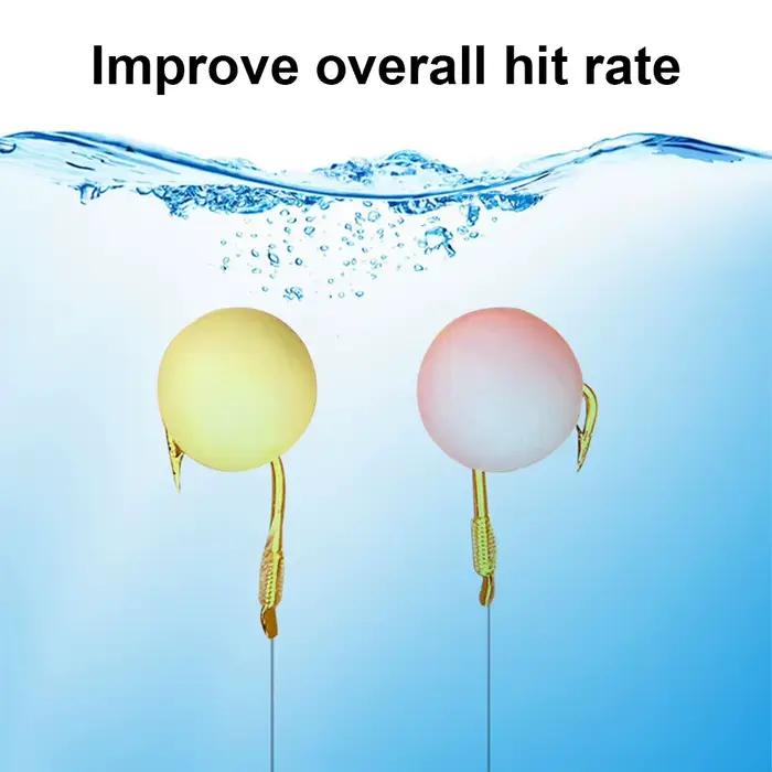 170 billes flottantes EPS pour montage hair rig - appâts pop-up carpe arôme sucré