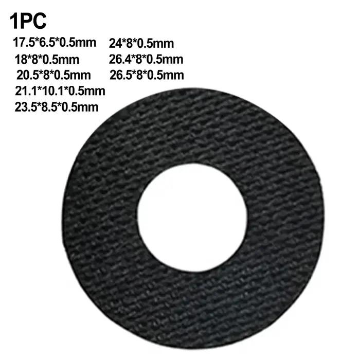 Washers frein mouchettes carbone - rondelles frein noir fibre carbone pour tambours casting