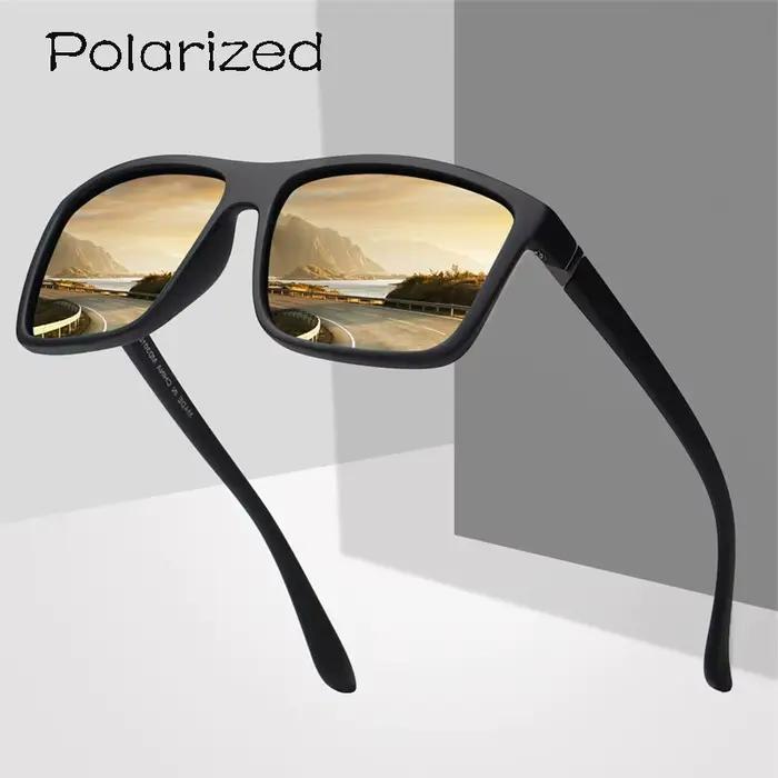 Lunettes de soleil vintage polarisées luxe - Conduite et pêche - Protection anti-éblouissement UV400