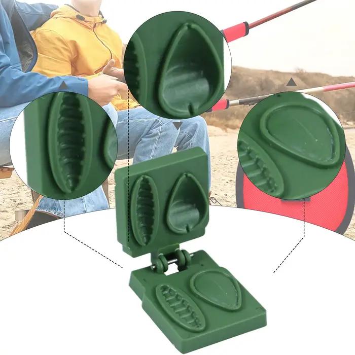 Moule à leurres portable léger - Accessoire pêche compact pour création appâts personnalisés