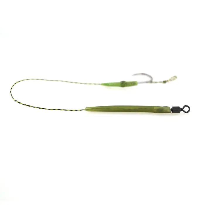 20 manchons anti-emmêlement pêche carpe avec hameçon connecteur terminal AH007 accessoires