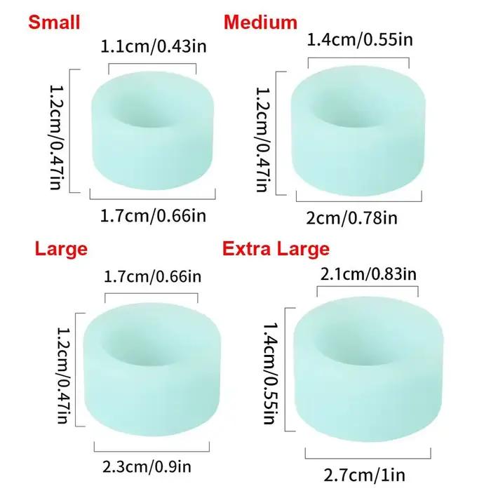 10 bandes lumineuses anti-glisse pour canne à pêche - Ruban silicone poignée absorbant transpiration