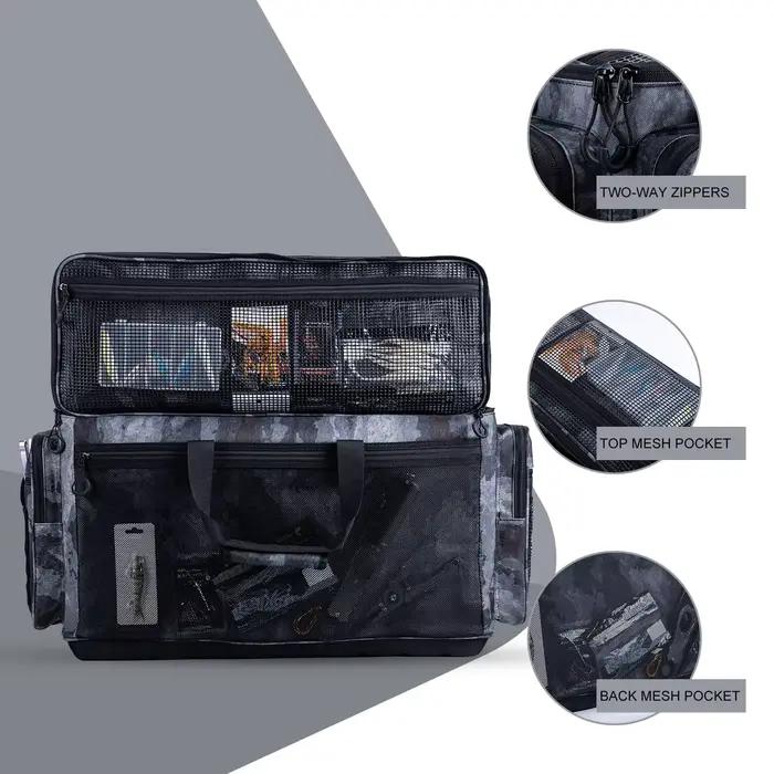 Sac étanche Goture grande capacité fond dur EVA - Rangement matériel pêche et camping outdoor