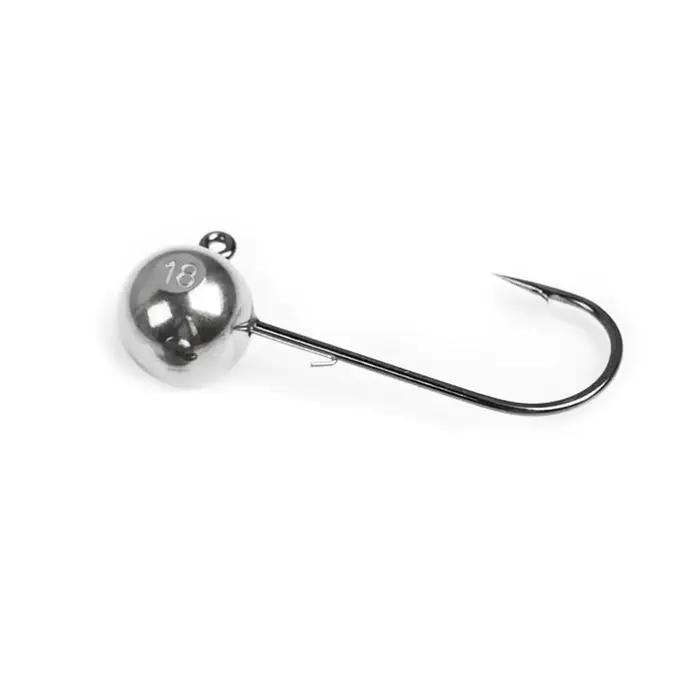 Hameçon Tungsten Jig Head 1g à 7g pour pêche du rockfish avec leurre souple shaky head barbé