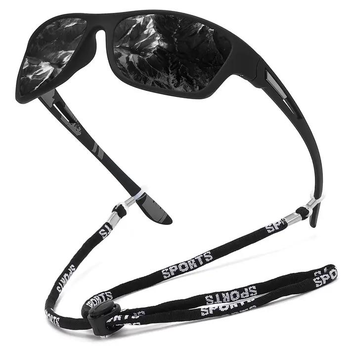 Lunettes de pêche polarisées classiques UV400 pour hommes conduite randonnée protection solaire optimale