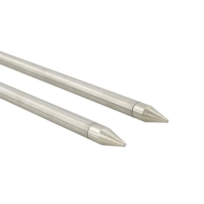 Support porte-cannes carpe 4 pièces acier inoxydable adaptable aux alarmes de touches pour pêcheurs sorties occasions spéciales