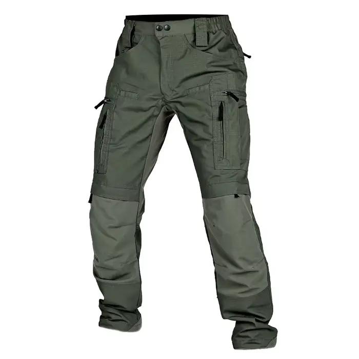 Pantalon cargo tactique imperméable homme - Idéal pour pêche par temps de pluie, respirant et résistant