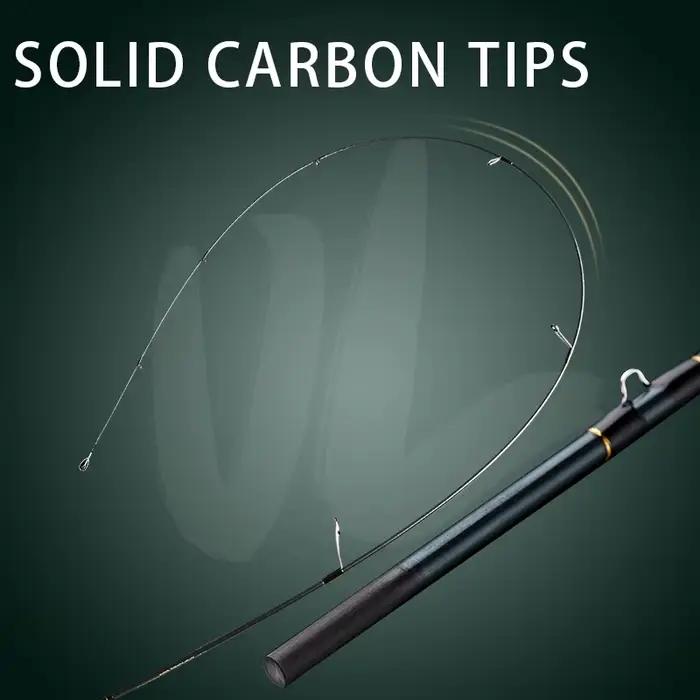 Canne à truite L+UL Tips pour pêche légère au leurre spinning et baitcasting en rivière