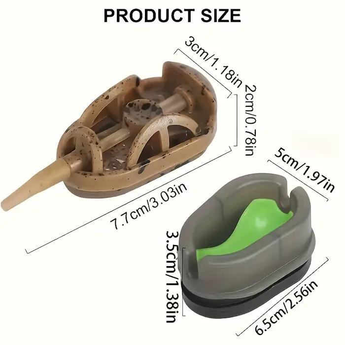 Feeder method 20g à 60g inline - Kit feeder pour pêche à la carpe au coup et au feeder