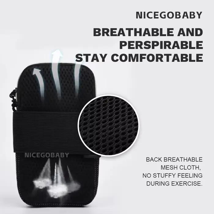 Brassard running téléphone étanche léger pour sport outdoor hommes femmes accessoire sportif