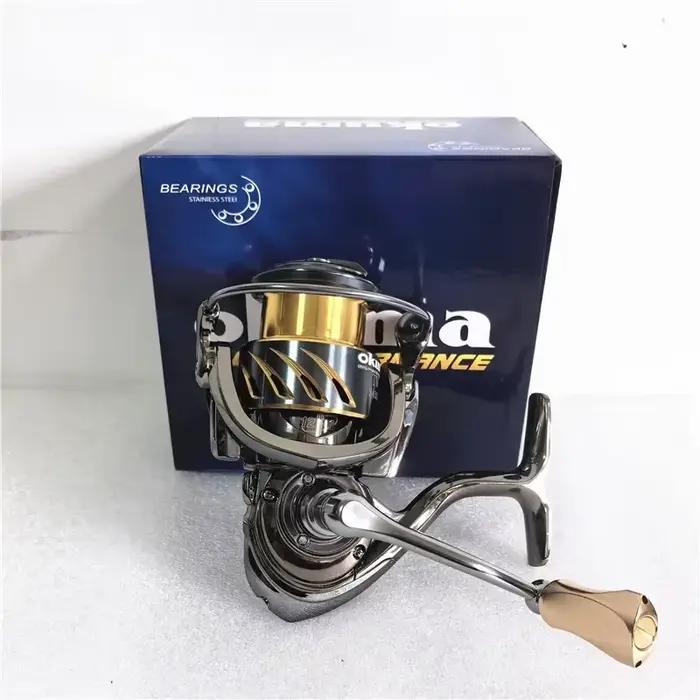 Moulinet tout métal Okuma cupule shallow line anti-corrosion mer frein 15kg tailles 1000-5000