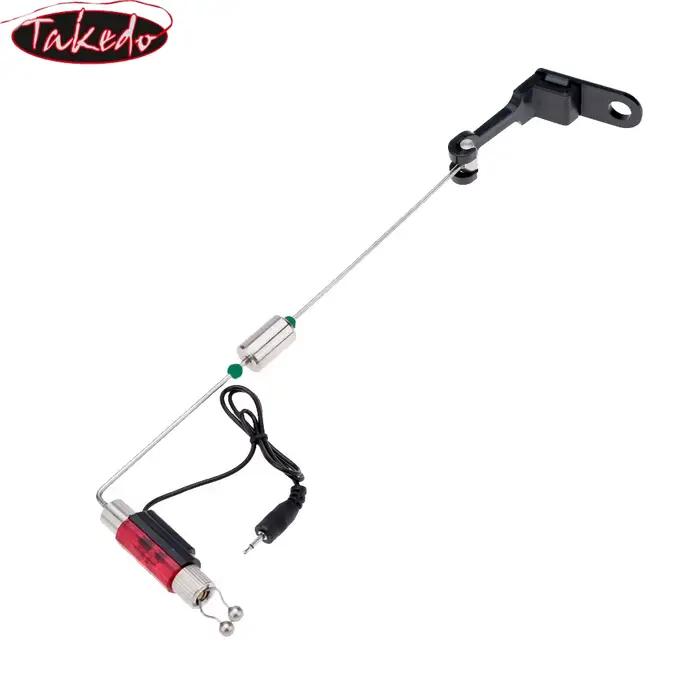 Alarme de touche lumineuse TAKEDO YD01 avec récepteur signal et support 4 couleurs pêche nocturne
