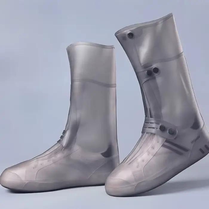 Bottes de pluie longues légères galoches homme - Chaussures pêche confortables antidérapantes résistantes