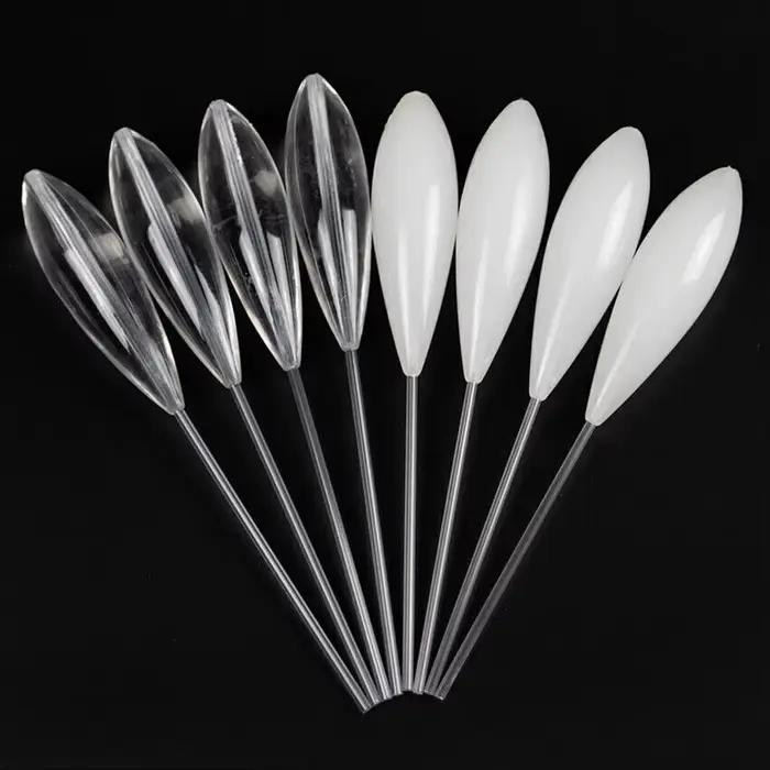 Lot de 4 flotteurs pêche à la carpe, bombarda coulissante ou plongeante pour contrôle de la