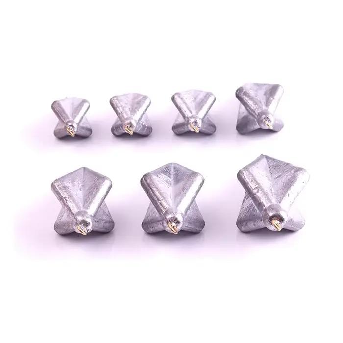 Plombs de pêche 10g-120g - Sinkers plombés pour tous types de pêche en eau douce et mer