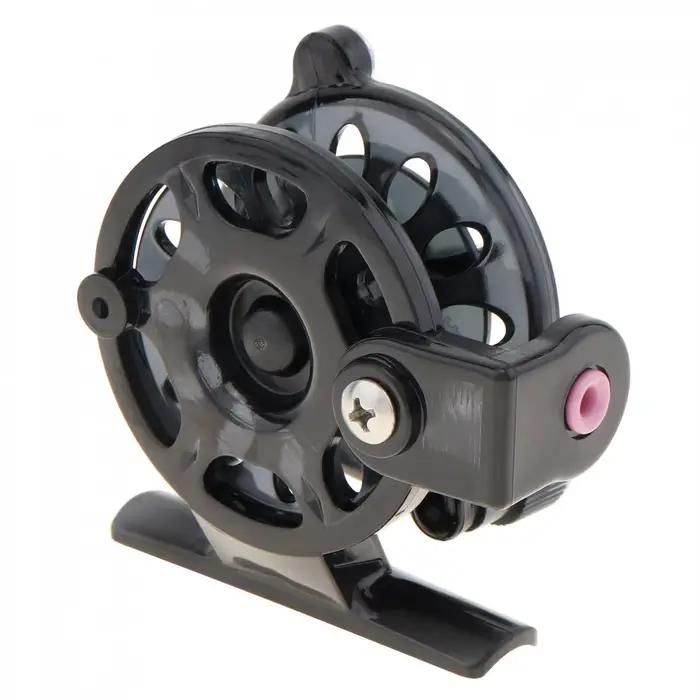 Moulinet pêche carpe ABS ultra-léger glace former bobine pesca pour pêche à la mouche en ruisseau