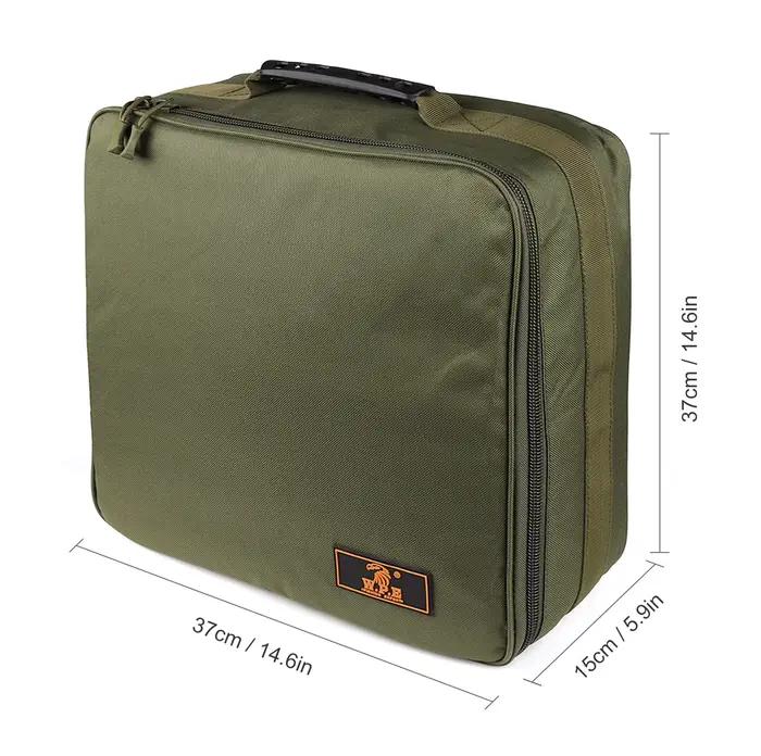 Étui de rangement pour moulinets spinning série 500-10000 avec sac de transport et accessoires de pêche