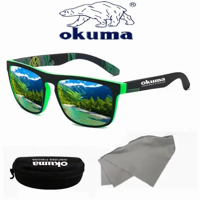 Lunettes de soleil polarisées Okuma UV400 - Pêche, chasse, vélo - Protection optimale outdoor
