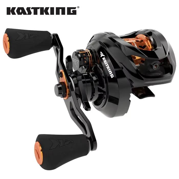Moulinet Baitcasting KastKing Zephyr BFS Finesse 4.5KG 7 Roulements Ratio 7.2:1 Carbone Pêche Légère