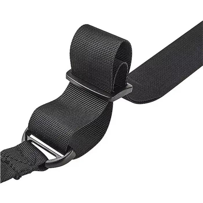 Bretelle épaule deux points pour fusil de chasse avec boucle métal ajustable aventure pêche outdoor