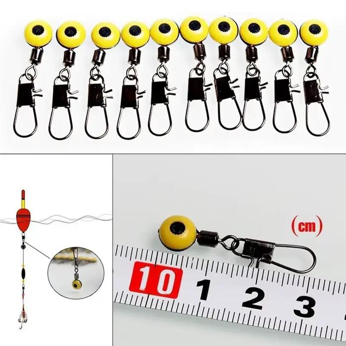 Nouveau set de 30 stop floats et perles connecteurs pour pêche en mer, matériel résistant eau salée