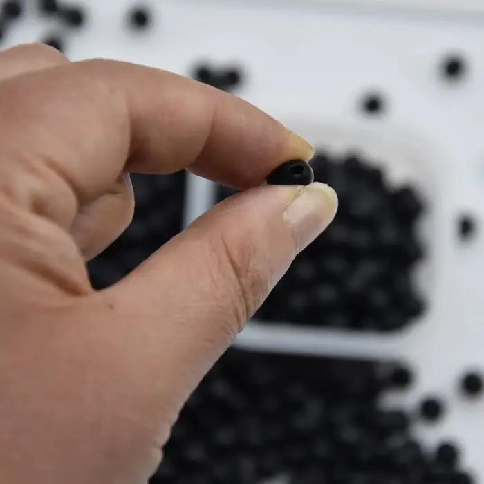 100 perles de pêche espaceurs 3mm-12mm - Perles rondes souples et dures pour montages et appâts