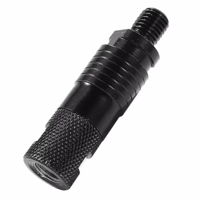 Adaptateur métallique rapide 6cm pour alarme de pêche - Connecteur de canne à pêche réactif
