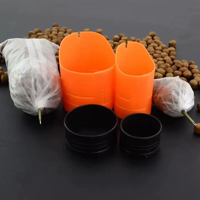 Sacs PVA pêche carpe 50 pièces 7x15cm pour amorçage boilies pellets appâts soluble