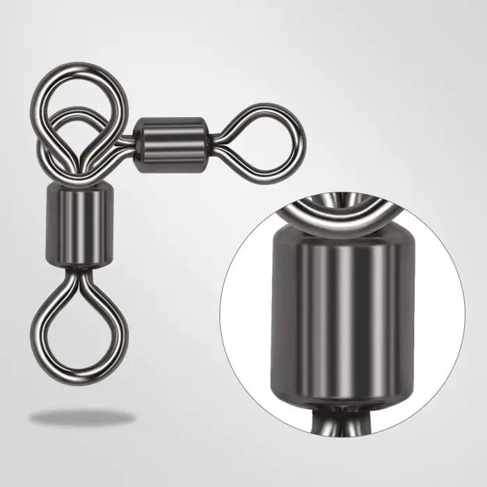 25 émerillons roulants DNDYUJU laiton pour pêche carpe et mer accessoires raccords ligne