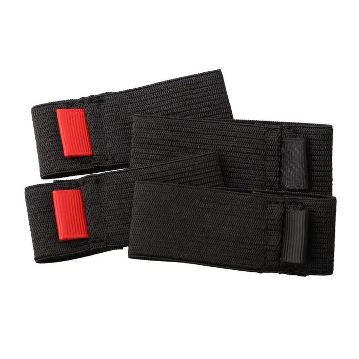 Lot 4 Ceintures Élastiques pour Bobine de Moulinet Pêche Noir Rouge Protections Accessoires S M L LL