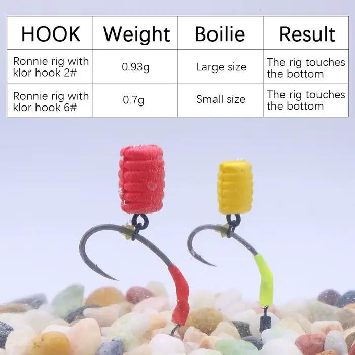 Leurres carp fishing 8pcs method feeder - Fausses bouillettes pop up pour hair rig et pêche flottante