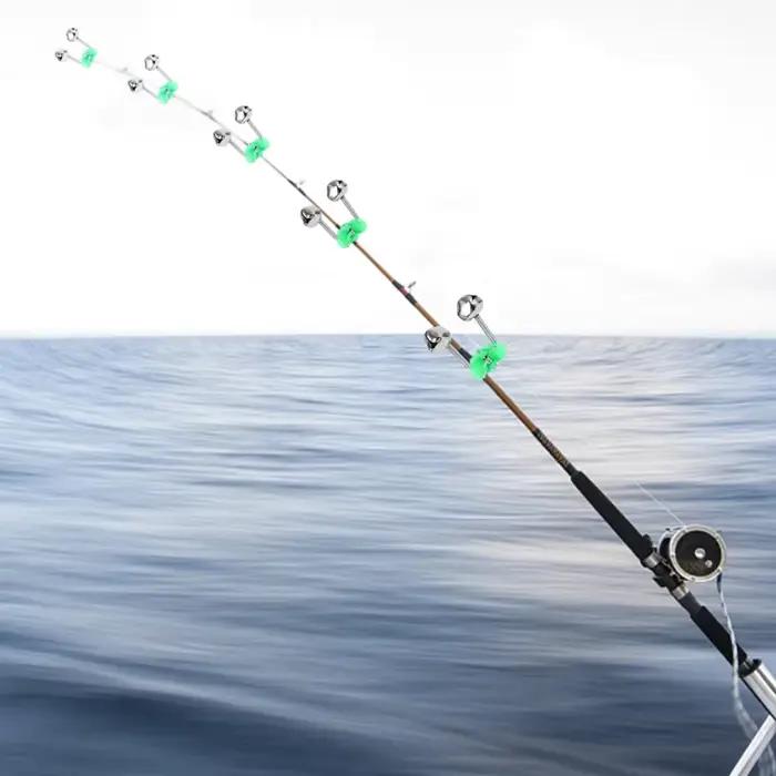 Cloches de pêche pour alarmes de touche - 5/10/20 pièces avec pinces pour canne à pêche