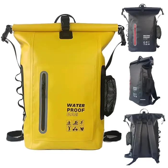 Sac étanche kayak PVC grande capacité - Dry bag randonnée aquatique plongée rafting canoë pêche