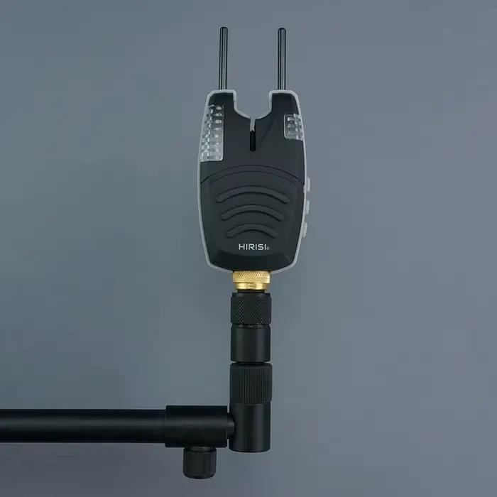 Connecteur à changement rapide en aluminium Hirisi pour alarmes de pêche à la carpe et rod pod AQ210