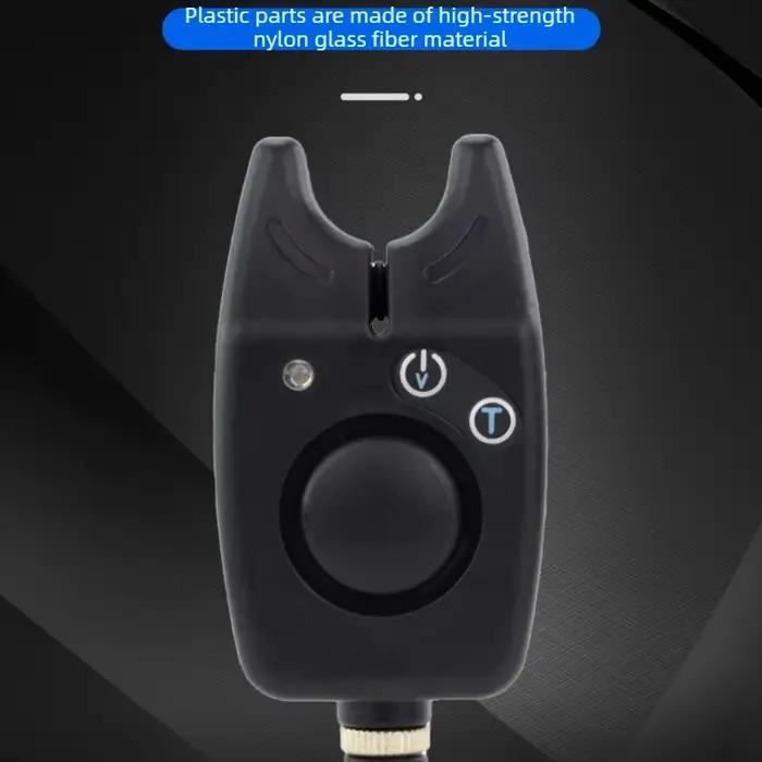Détecteur de touches pour pêche à la carpe avec LED - Alarme réglable volume et sensibilité pour pêche nocturne